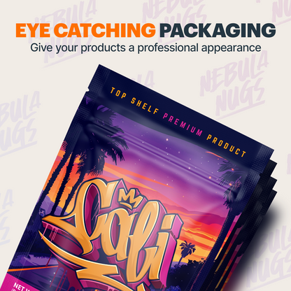 Cali Mylar Bags (x 100)