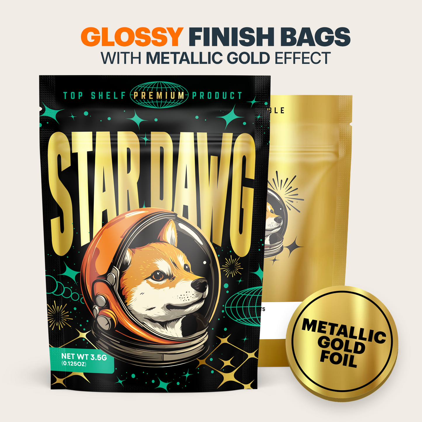 Stardawg Mylar Bags (x 100)