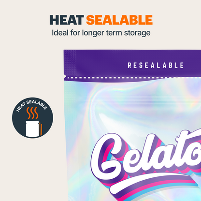 Gelato Mylar Bags (x 100)