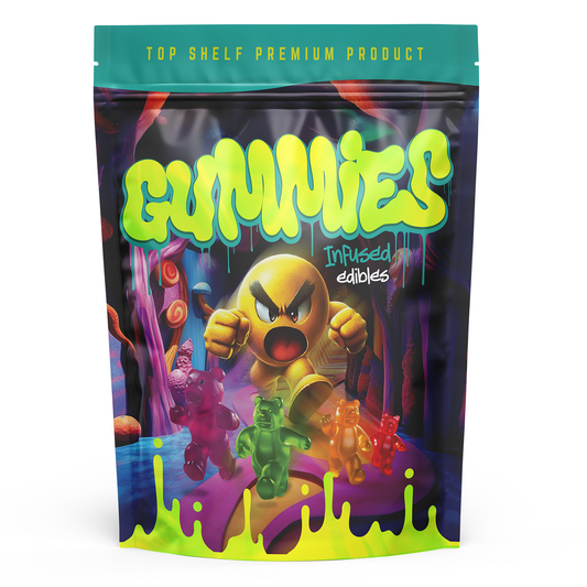 Gummies Mylar Bags (x 100)