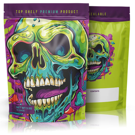 Brain Melt Mylar Bags (x 100) - Nebula Nugs