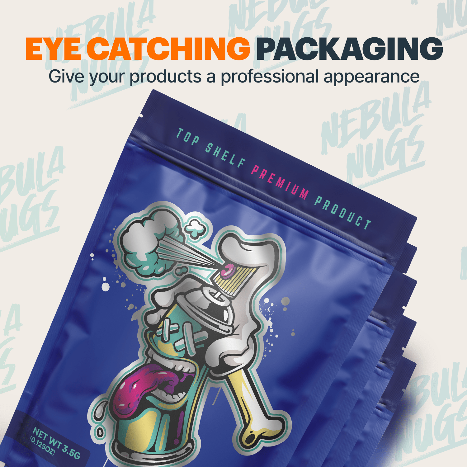 Canz Mylar Bags (x 100) - Nebula Nugs