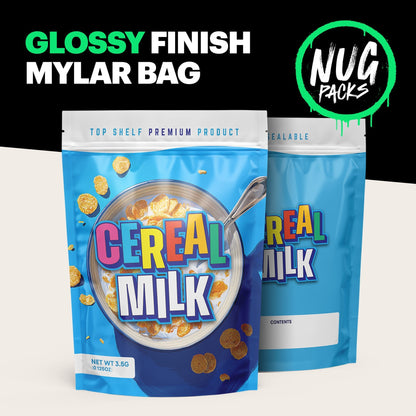 Cereal Milk Mylar Bags (x 100) - Nebula Nugs