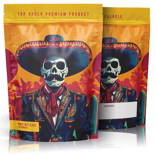 El Muerto Mylar Bags (x 100) - Nebula Nugs