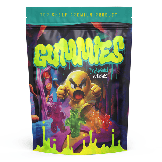 Gummies Mylar Bags (x 100) - Nebula Nugs