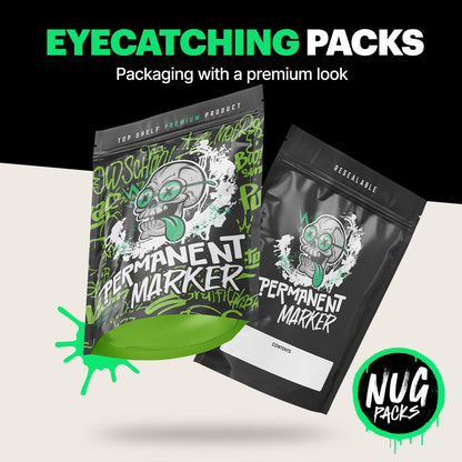 Permanent Marker Mylar Bags (x 100) - Nebula Nugs