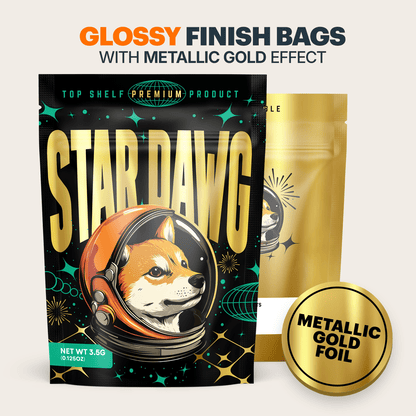 Stardawg Mylar Bags (x 100) - Nebula Nugs
